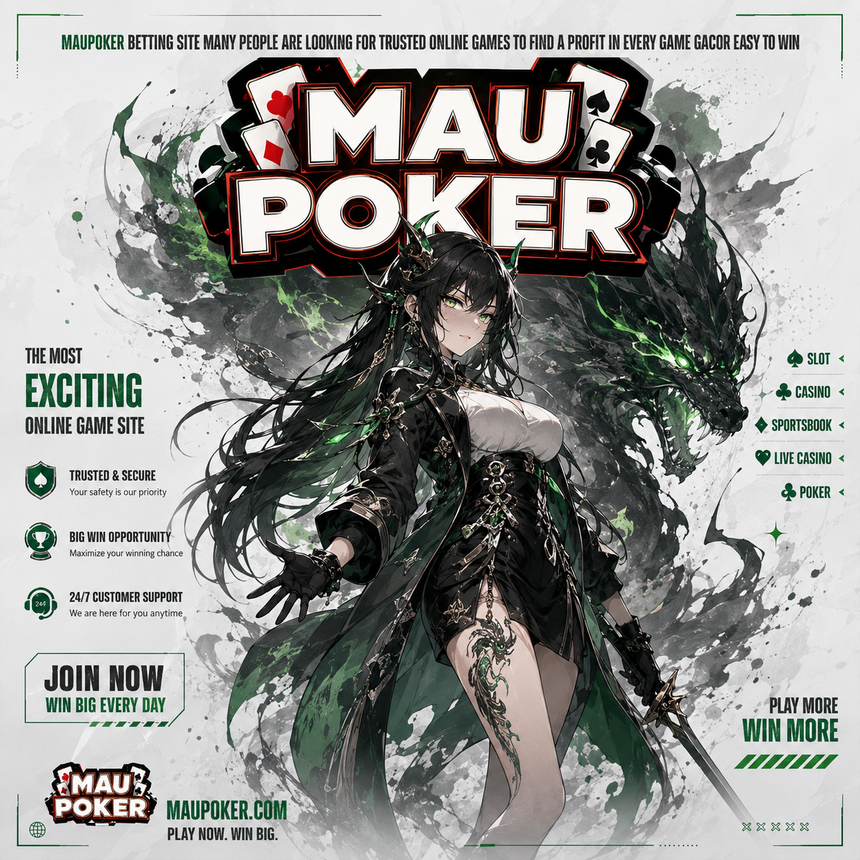 MAUPOKER No #1 Daftar Judi Poker Online Di Agen Terbaik Dan Terpercaya Resmi